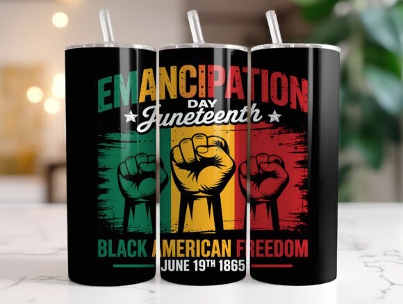 Download Emancipation Day Juneteenth Tumbler Wrap - Tumbler Collection