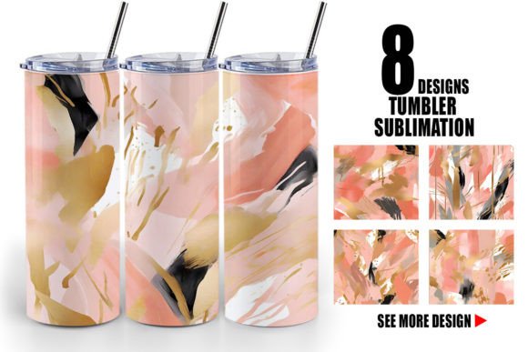 Download Tumbler Contemporary Art Pink - Tumbler Collection