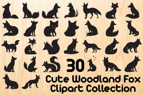 Download Cute Woodland Fox Clipart Collection - Cute woodland fox clipart Collection