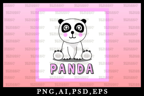 Download Cute Kawaii Panda Animal Clipart V17 - Kawaii panda Collection